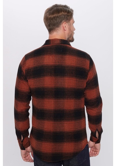 Tudors Erkek Slim Fit Dar Kesim Oduncu Kareli Kışlık Gömlek-32048 Çok Renkli Tudors Erkek Slim Fit Dar Kesim Oduncu Kareli Kışlık Gömlek-32048 Çok Renkli