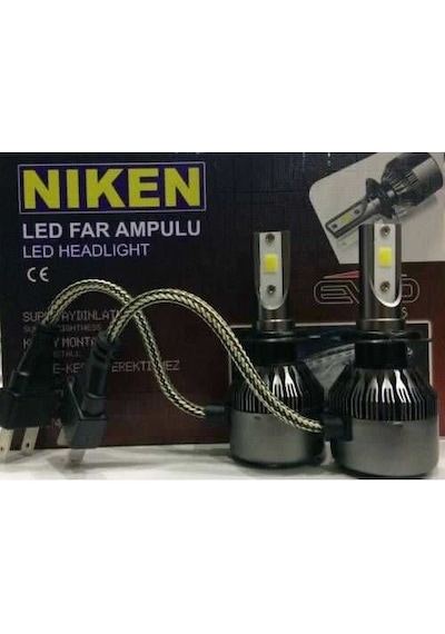 Renault Scenic 2 2003 - 2008 Kısa Far Niken Led Xenon H7