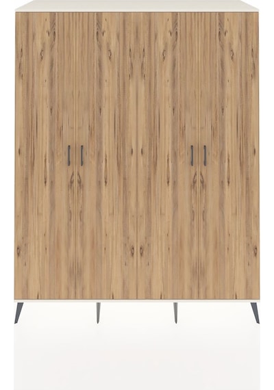 Kronos Gardrop 4 Raflı 4 Kapaklı 4 Askılı 176x59x221 Aytaşı-çam/antrasit Çam/antrasit Kronos Gardrop 4 Raflı 4 Kapaklı 4 Askılı 176x59x221 Aytaşı-çam/antrasit Çam/antrasit