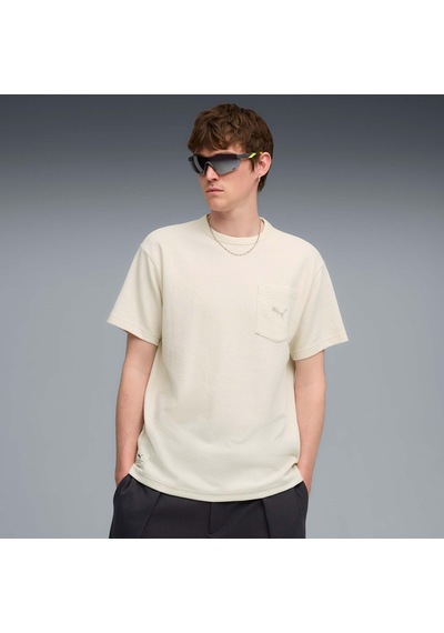 Puma Class Pınnacle Erkek Geniş Kesim Tişört 688025 87 Beyaz