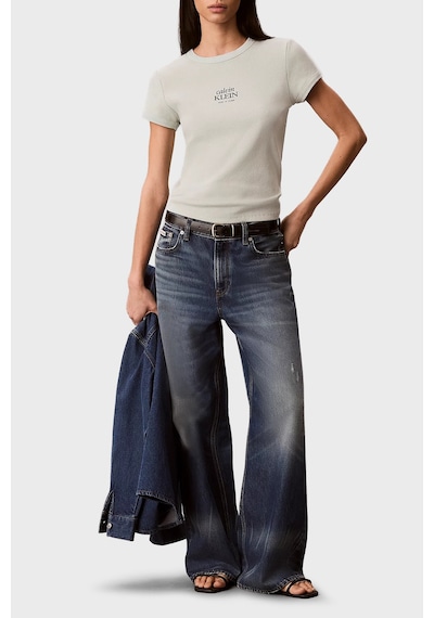 Calvin Klein Bayan T Shirt Lv047f240g 3q0 Mint