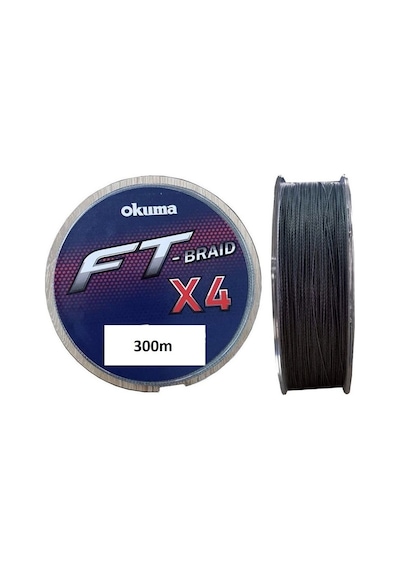 Okuma Ft 4 Kat 300 M Gri Ip Misina
