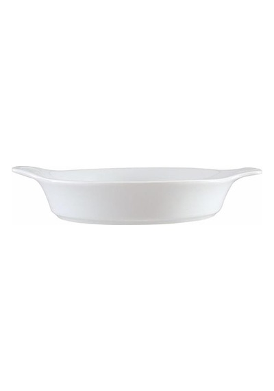 Porland Beyaz Sahan 15cm Ateşe Dayanıklı Porselen Beyaz