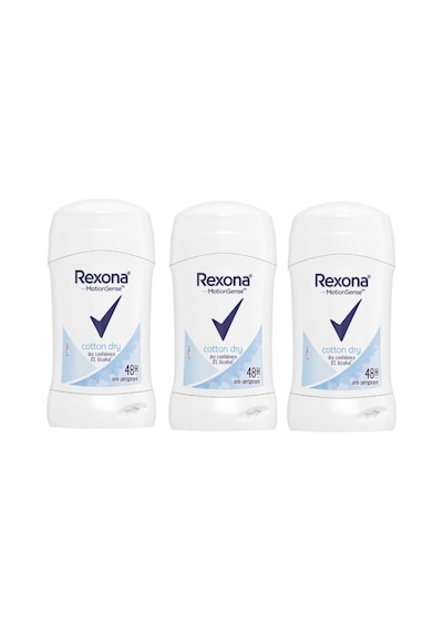 Rexona Cotton Dry Kadın Stick Deodorant 3 x 40 ML