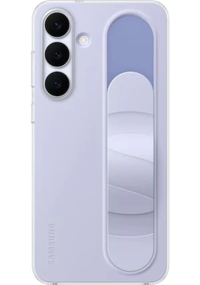 Samsung Uyumlu Galaxy S25 Fe Standlı Kordonlu Kılıf Açık Mavi