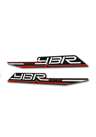 Yamaha Ybr 3d Sticker Seti Kırmızı