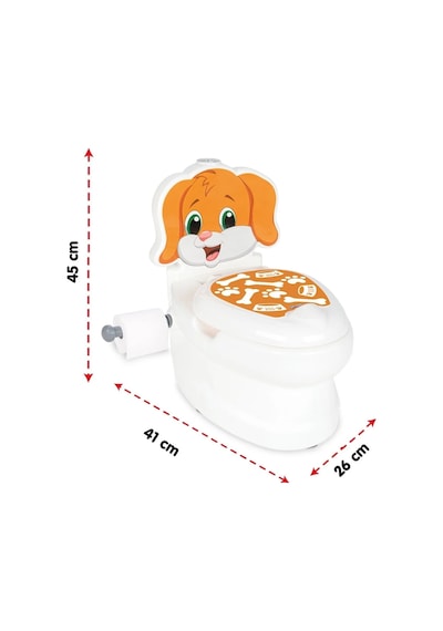 Oyuncak Işıklı Ve Müzikli Eğitici Köpek Klozet