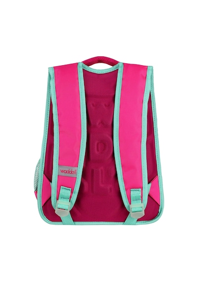 Pembe Kalp Desenli İlkokul Sırt Ve Beslenme Çantası 3025 Pembe