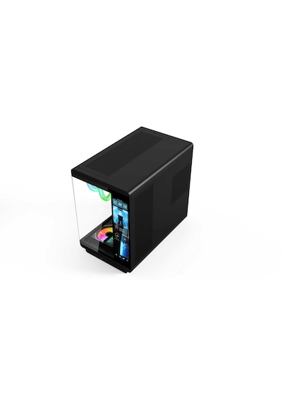 Gametech Vision Lcd 7 Argb Fanlı Siyah Gaming Kasa