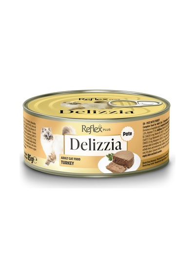 Delizzia Kıyılmış Karışık Yetişkin Kedi Maması Paketi 6x85 Gr.
