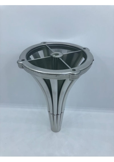 Plastik. 19 Cm Krom Kaplama, Berjer,mobilya,ünite Ayağı 4adet