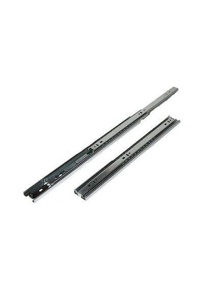 Minnes Teleskopik Çekmece Rayı H36Mm - 30Cm Gri