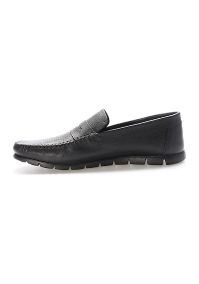 Fast Step Hakiki Deri Erkek Casual Ayakkabı 628ma20lzr Siyah