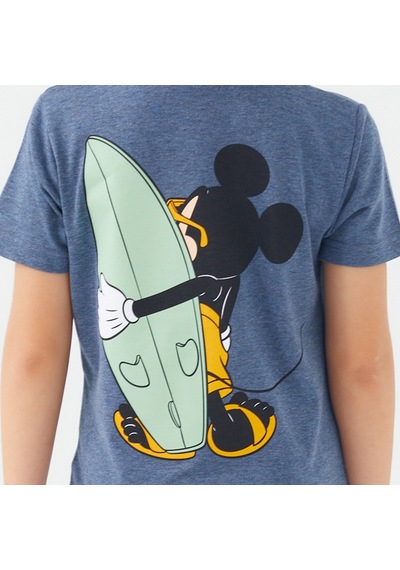 Mickey Mouse D4785-3 Çocuk  Lacivert Melanj Alt Üst Takım