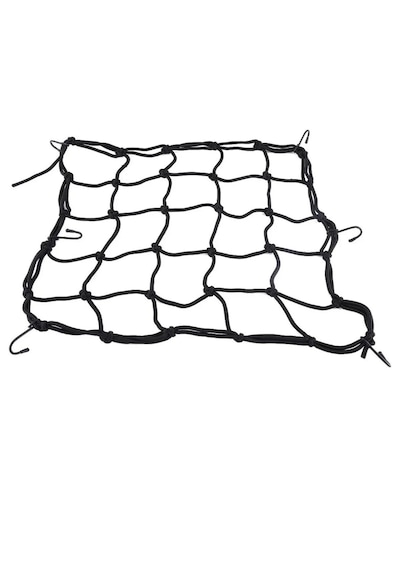 Carub Ahtapot Bagaj Filesi Ağ Model Fileli Bagaj Düzenleyici Organizer 40x40cm 1 Adet / Siyah