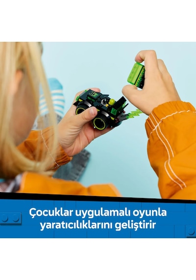 LEGO® City Araçlar – Video Oyunu Yarış Arabası 60484 - 5 Yaş ve Üzeri Çocuklar için Sürücü Minifigürlü Yarış Oyuncağı (64 Parça)