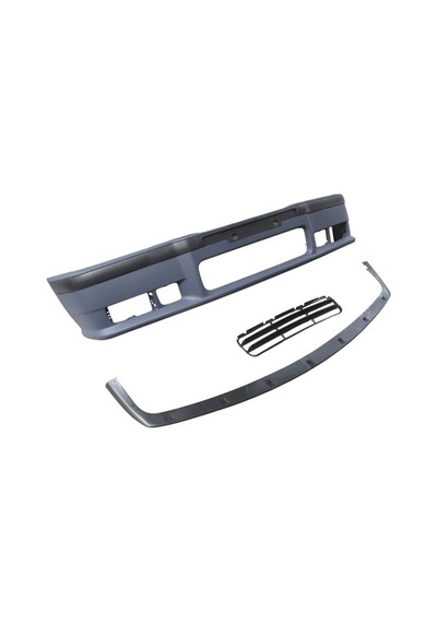 Bmw 3 Serı E36 91/98 Ön Tampon Astarlı Spoilerli/bandlı/panjurlu Mtech/m3 3 Çıtalı Izgara