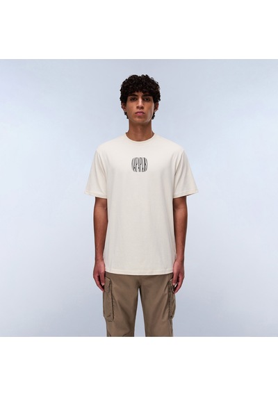 Napapijri Yukis Erkek Beyaz T-shirt Np0a8925n1j1 Beyaz