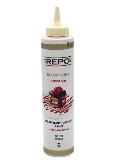Fo Repo Çilek Aromalı Dekor Sos 750 G