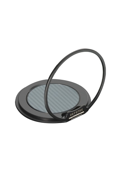 Raptic Defense Serisi Magnetik Özellikli 360 Derece Dönebilen Parmak Ring Stand Siyah