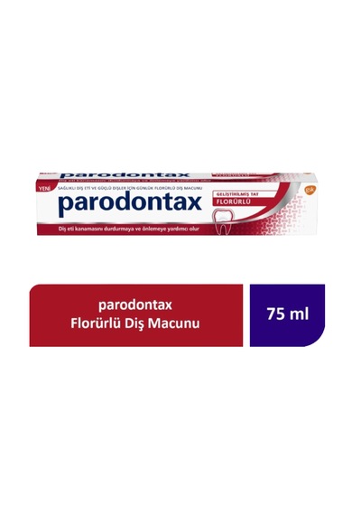 Parodontax Geliştirilmiş Tat Florürlü Diş Macunu 75 ML