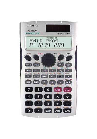 Casio Fx-3650p Iı Bilimsel Fonksiyonlu Hesap Makinesi Beyaz