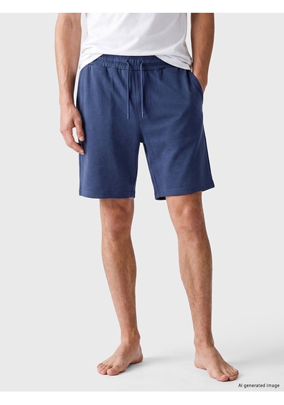 LC Waikiki Lc Waıkıkı İndigo Regular Fit Erkek Pijama Alt Şort