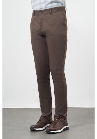 İmza Koyu Camel Düz Armürlü Pamuklu Yan Cep Slim Fit Casual Pantolon 1003245163 Koyu Camel İmza Koyu Camel Düz Armürlü Pamuklu Yan Cep Slim Fit Casual Pantolon 1003245163 Koyu Camel