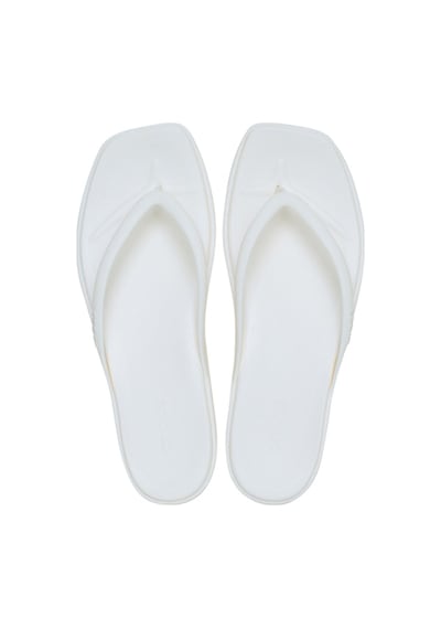 Crocs Miami Flip Kadın Beyaz Günlük Stil Terlik 211435 0wv