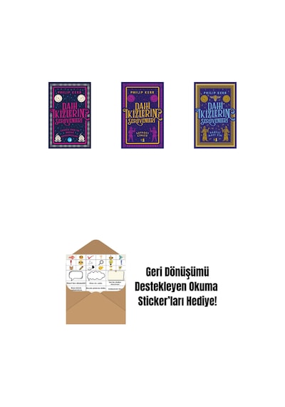 Dahi İkizlerin Serüvenleri - Cengiz Han In Mezar Soyguncuları + Dahi İkizlerin Serüvenleri - Savaşçı Cinler + Dahi İkizlerin Serüvenleri - Babilli Mavi Cin + Okuma Sticker'ları Dahi İkizlerin Serüvenleri - Cengiz Han In Mezar Soyguncuları + Dahi İkizlerin Serüvenleri - Savaşçı Cinler + Dahi İkizlerin Serüvenleri - Babilli Mavi Cin + Okuma Sticker'ları