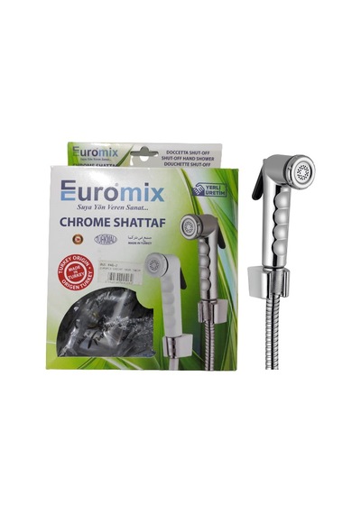 Euromix Taharetmatik Şaddaf Takımı Paslanmaz Taharatmatik Seti