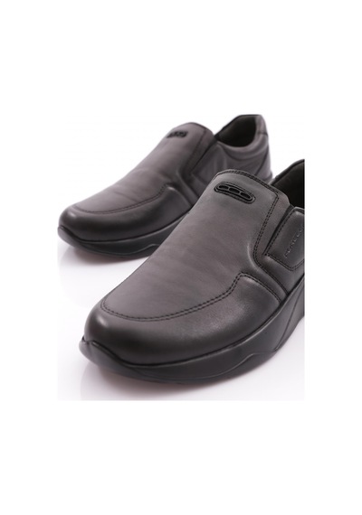 Forelli Tola-g Erkek Deri Comfort Ayakkabı Siyah