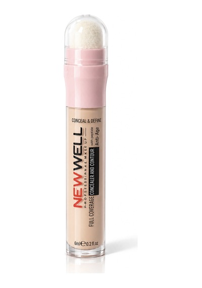 Full Coverage Concealer & Contour Sünger Uçlu Kapatıcı & Kontür 02 6 Ml 00