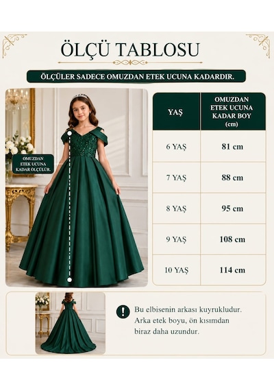 Tarz Çocuk Kız Çocuk Omuz Dekolteli Taş İşlemeli Tarlatanlı Özel Gün Elbisesi 6-10 Yaş Yeşil Tarz Çocuk Kız Çocuk Omuz Dekolteli Taş İşlemeli Tarlatanlı Özel Gün Elbisesi 6-10 Yaş Yeşil