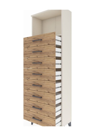 Arges Dolap Tek Raflı 8 Çekmeceli 60x30x182 Aytaşı-çam Aytaşı Arges Dolap Tek Raflı 8 Çekmeceli 60x30x182 Aytaşı-çam Aytaşı