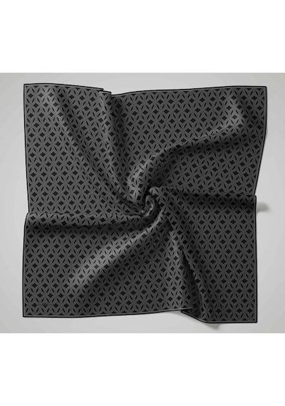 Silk Home Twill İpek Eşarp 11479-07 Siyah, Füme