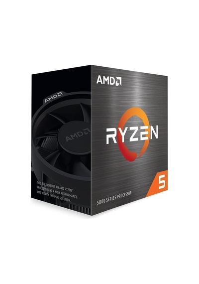 Ryzen 5 5500 İşlemci Temel Hız: 3.6ghz, Maks. Güç Hızı: 4.2ghz'e Kadar, 6 Çekirdek, L3 Önbellek 16mb, Soket Am4 100-10000457box, Siyah