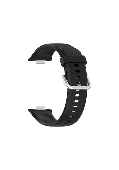 Huawei Watch Fit 4 Fit 4 Pro İle Uyumlu Metal Tokalı Silikon Kordon