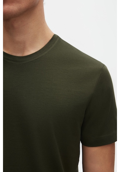 D's Damat Ds Damat Relaxed Fit Haki %100 Pamuk T-shirt 6hc14ort02005 Haki