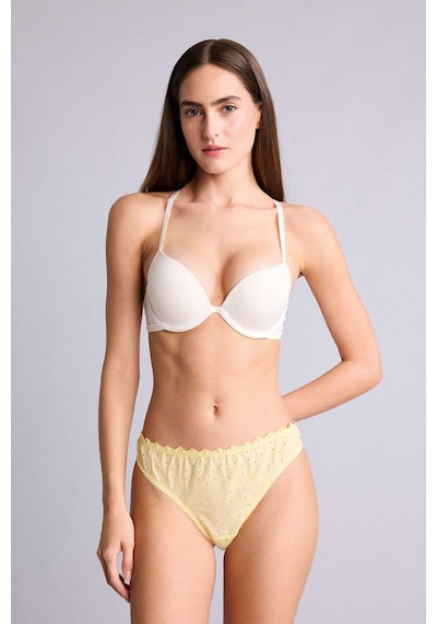 Defacto Brode Slip Külot H3684ax26spyl83 Sarı-yl83