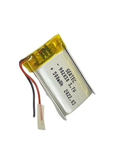 902030 3.7v 500 Mah Li-polymer Pil Devreli/1.5a