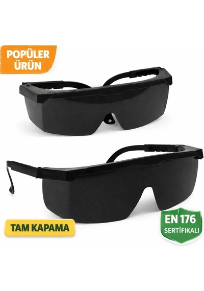 Bul-max Güvenlik Gözlüğü Siyah - Bmx-3742 En 176 Standart