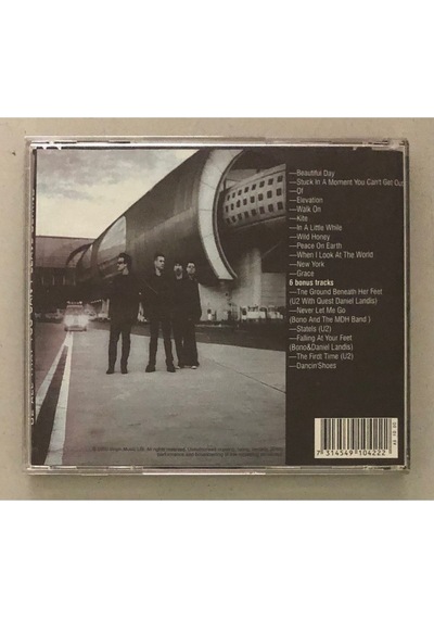 U2 All That You Can't Leave Behind Cd Orjinal 2000 Dönem Baskı Koleksiyon