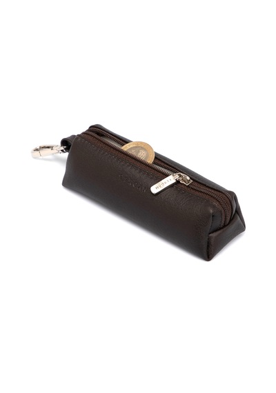 Tergan Kahve Deri Unisex Anahtarlık 00217A87