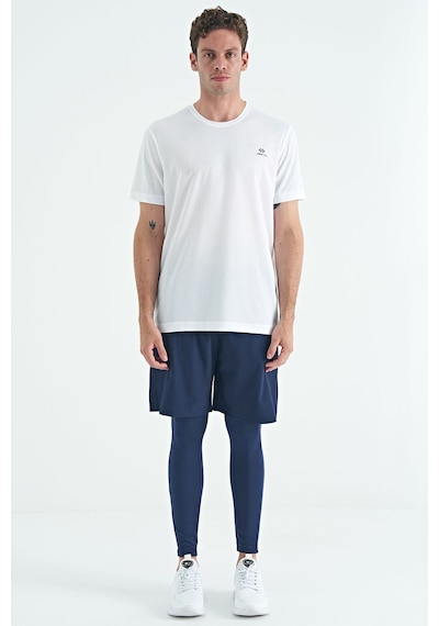 Tommylife Tommy Life İndigo Arka Bilek Baskı Detaylı Yüksek Bel Slim Fit Aktif Spor Erkek Tayt - 84988 İndigo Tommylife Tommy Life İndigo Arka Bilek Baskı Detaylı Yüksek Bel Slim Fit Aktif Spor Erkek Tayt - 84988 İndigo