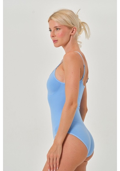 Mistirik Mamey Model Örme Kumaş Toparlayıcı Çıtçıtlı Body Buz Mavi Renk Zıbın 4 Buz Mavi