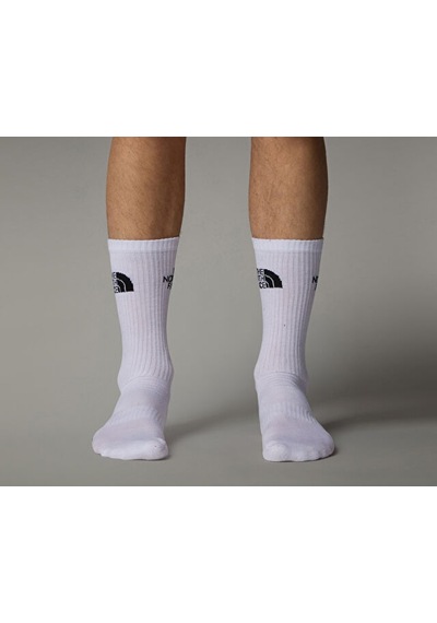 The North Face Multi Sport Cush Crew Sock 3p Çorap 3 Çift Nf0a882hfn41 Beyaz Beyaz