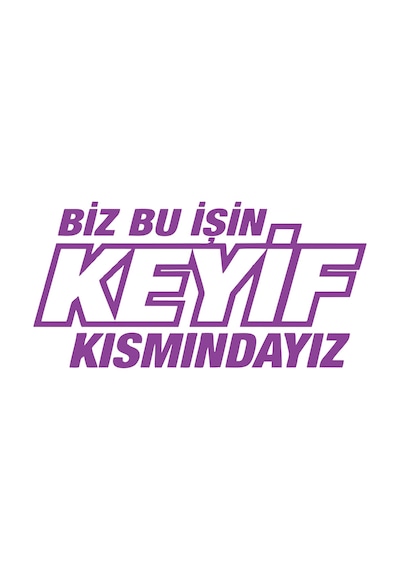 Biz Bu İşin Keyif Kısmındayız 17x17 Cm Mor