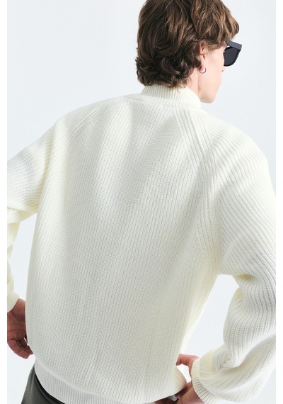 Vamos Fermuar Kapama Dik Yaka Sweatshirt Çok Renkli