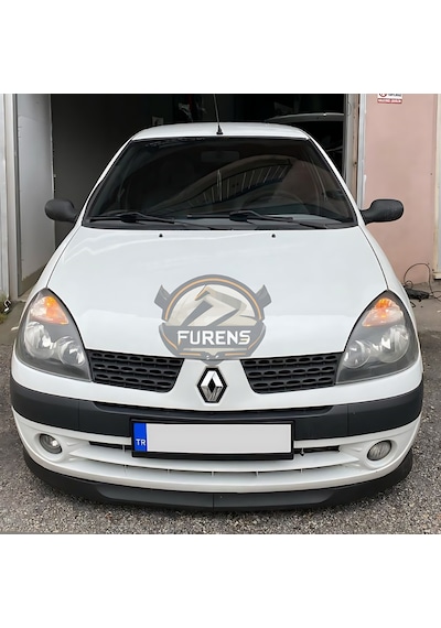 Renault Clio 2 Symbol Hb Sedan 1998-2008 Uyumlu H Lip Esnek Ön Lip 2 Parça Karlık Ön Ek Tampon Altı Dil